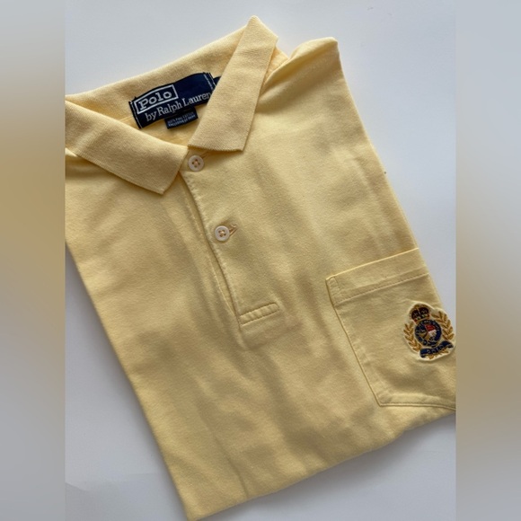 Polo Ralph Lauren Other - Vintage Polo Ralph Lauren Crest Pocket Polo Shirt